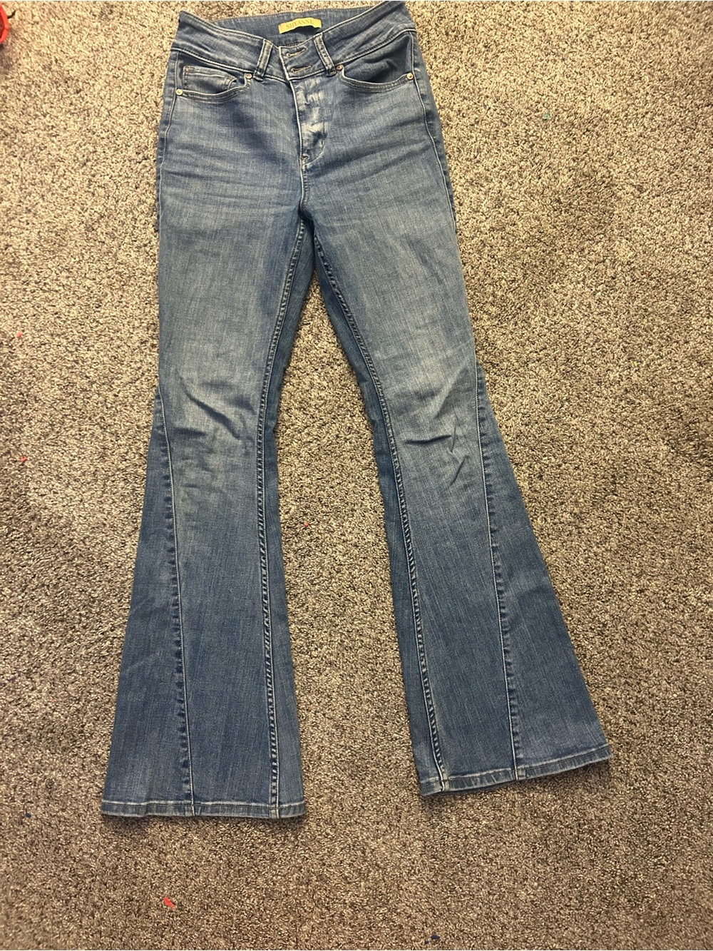Shyanne Medium Blue Flare Jeans